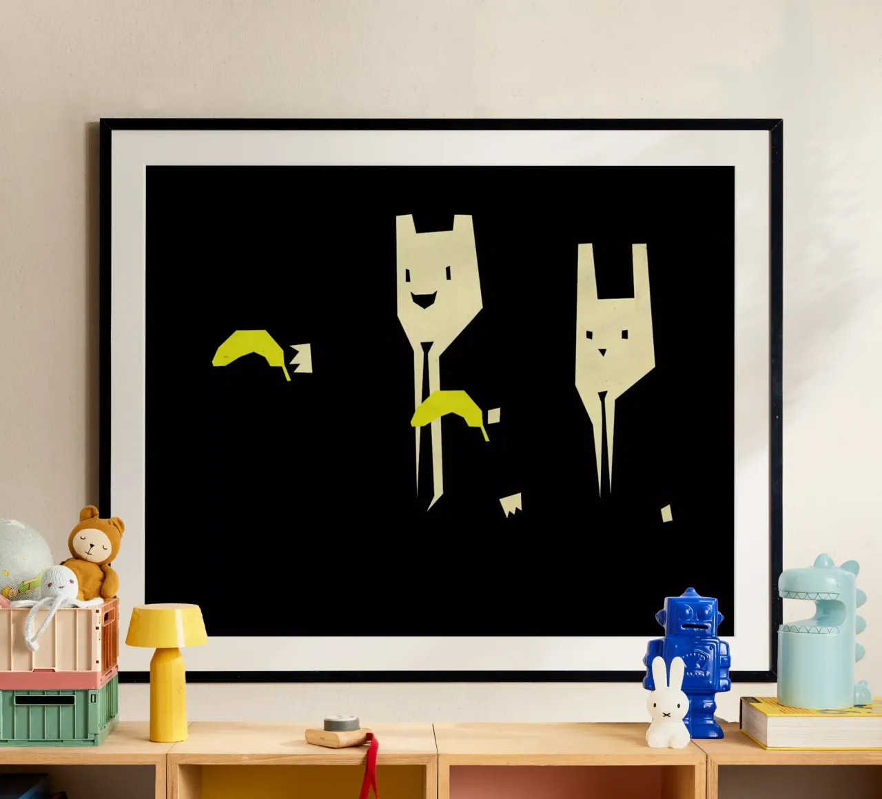 Pulp Banana poster by Yetiland