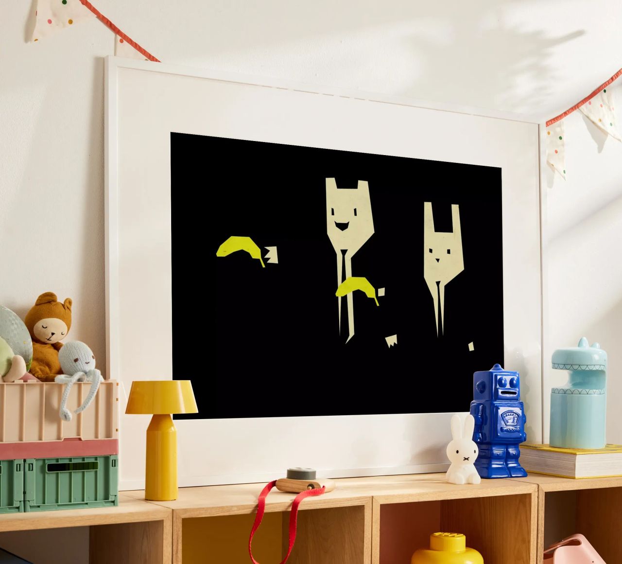 Pulp Banana poster by Yetiland