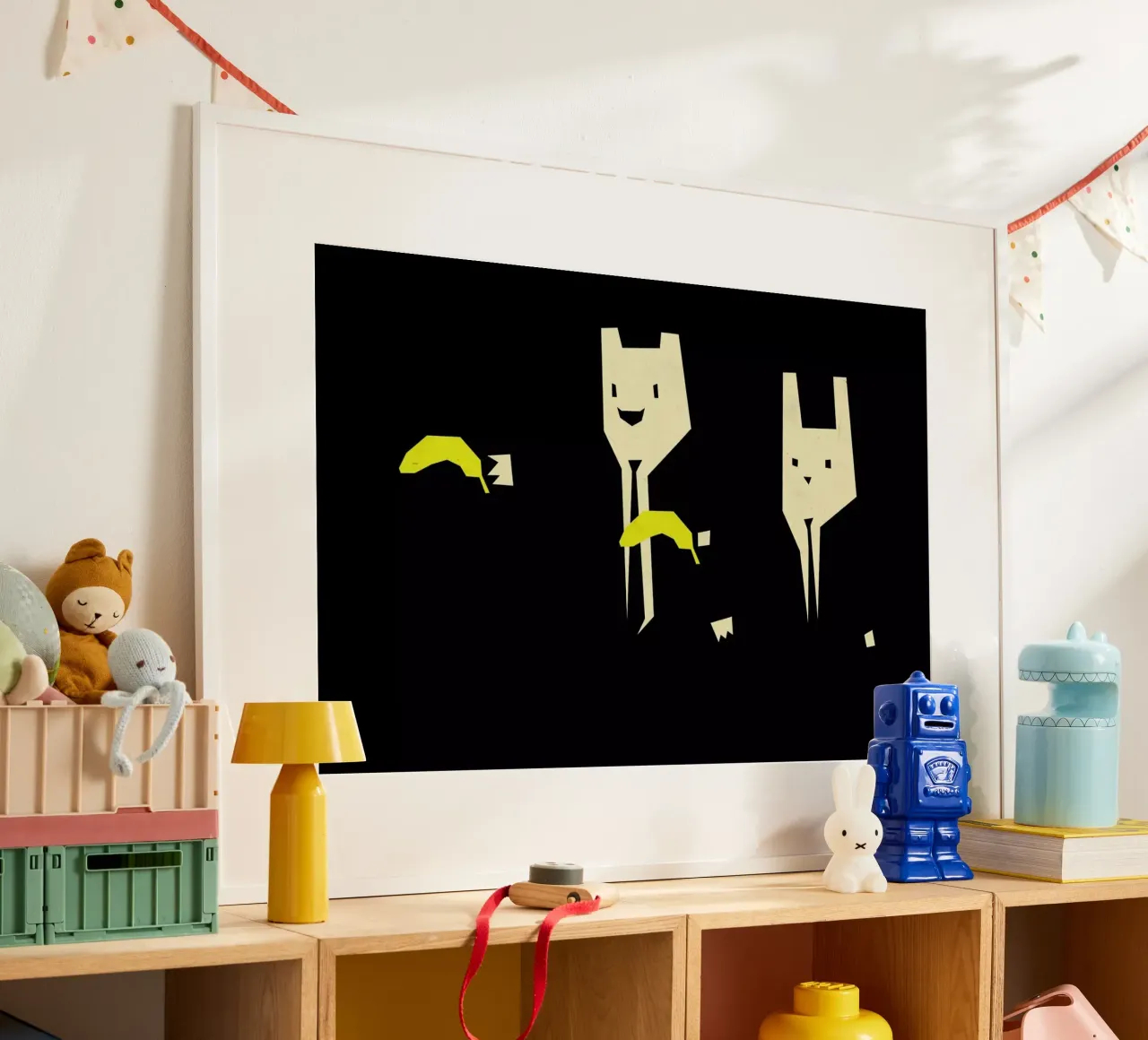 Pulp Banana poster by Yetiland
