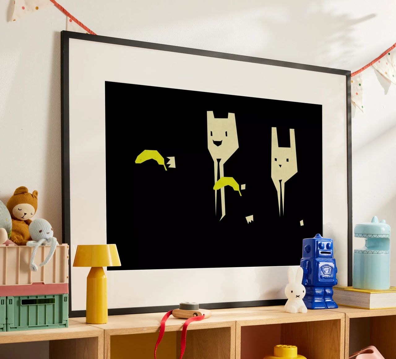 Pulp Banana poster by Yetiland
