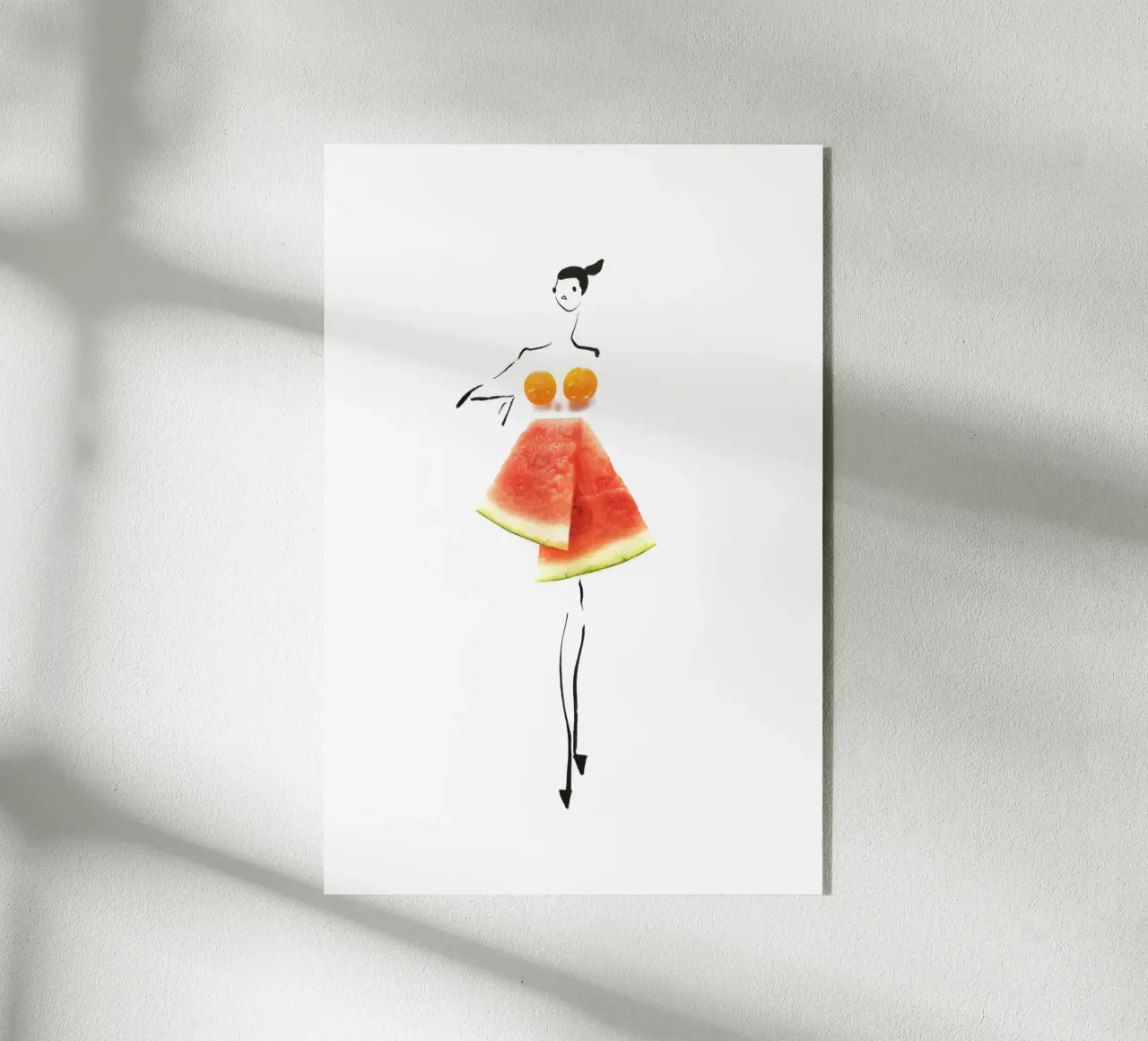 Melons & Tomatoes plexiglass da Gretchen Roehrs