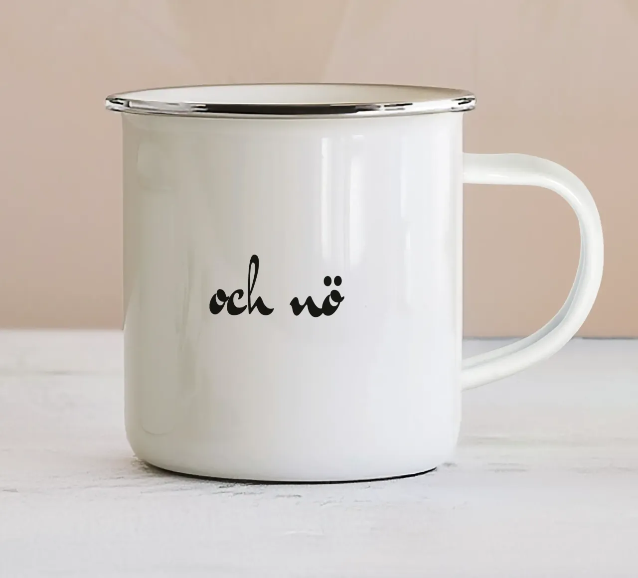 Och nö tazza in smalto da Katja Stehle Design