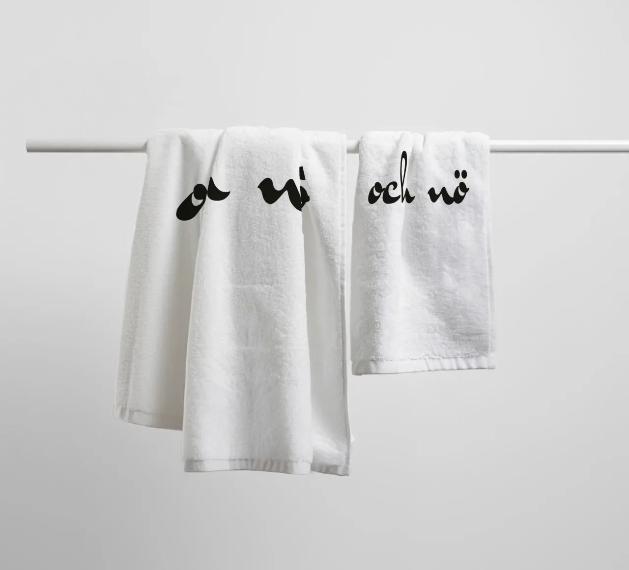 Och nö towel by Katja Stehle Design
