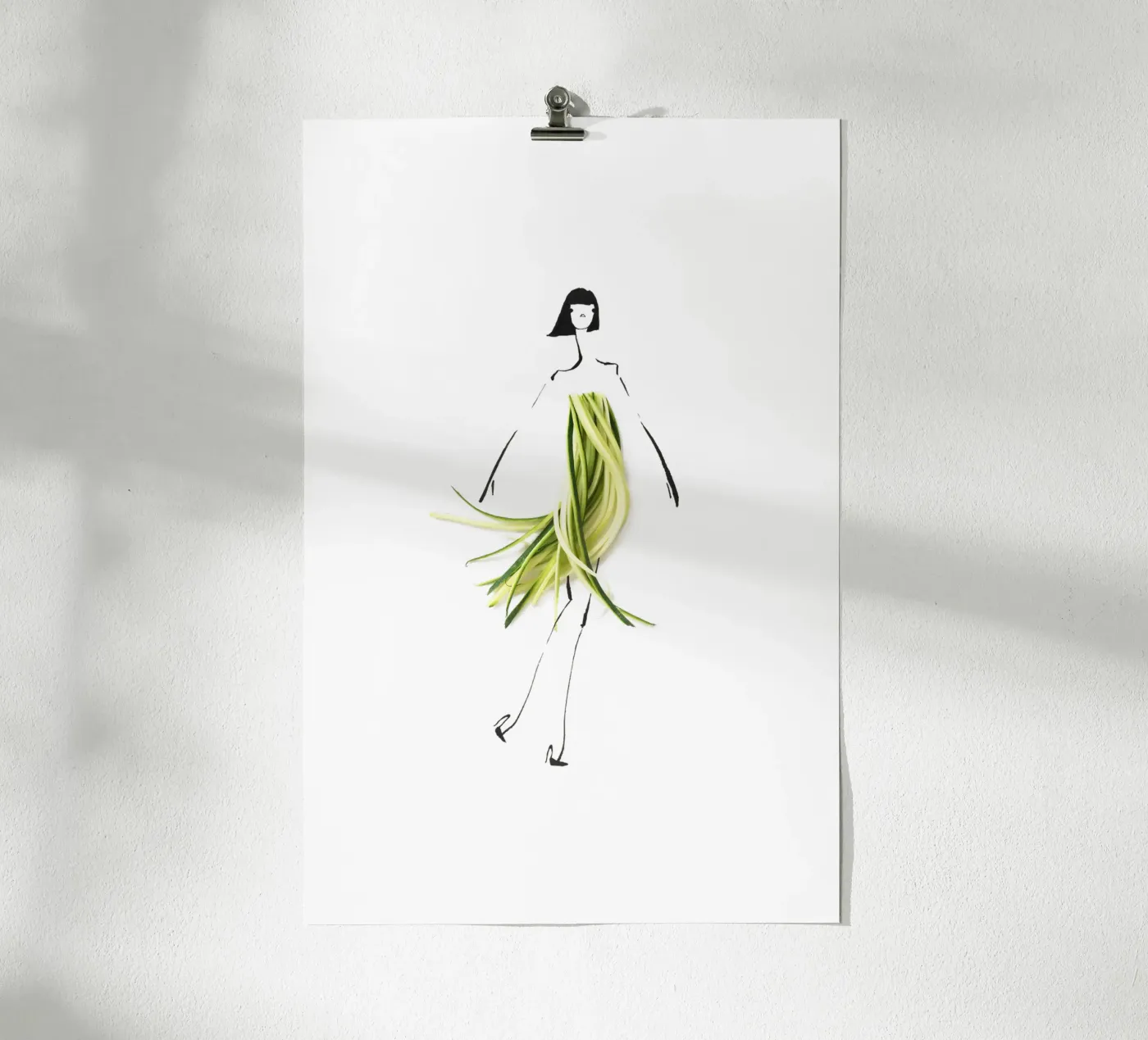 Zuccini poster van Gretchen Roehrs