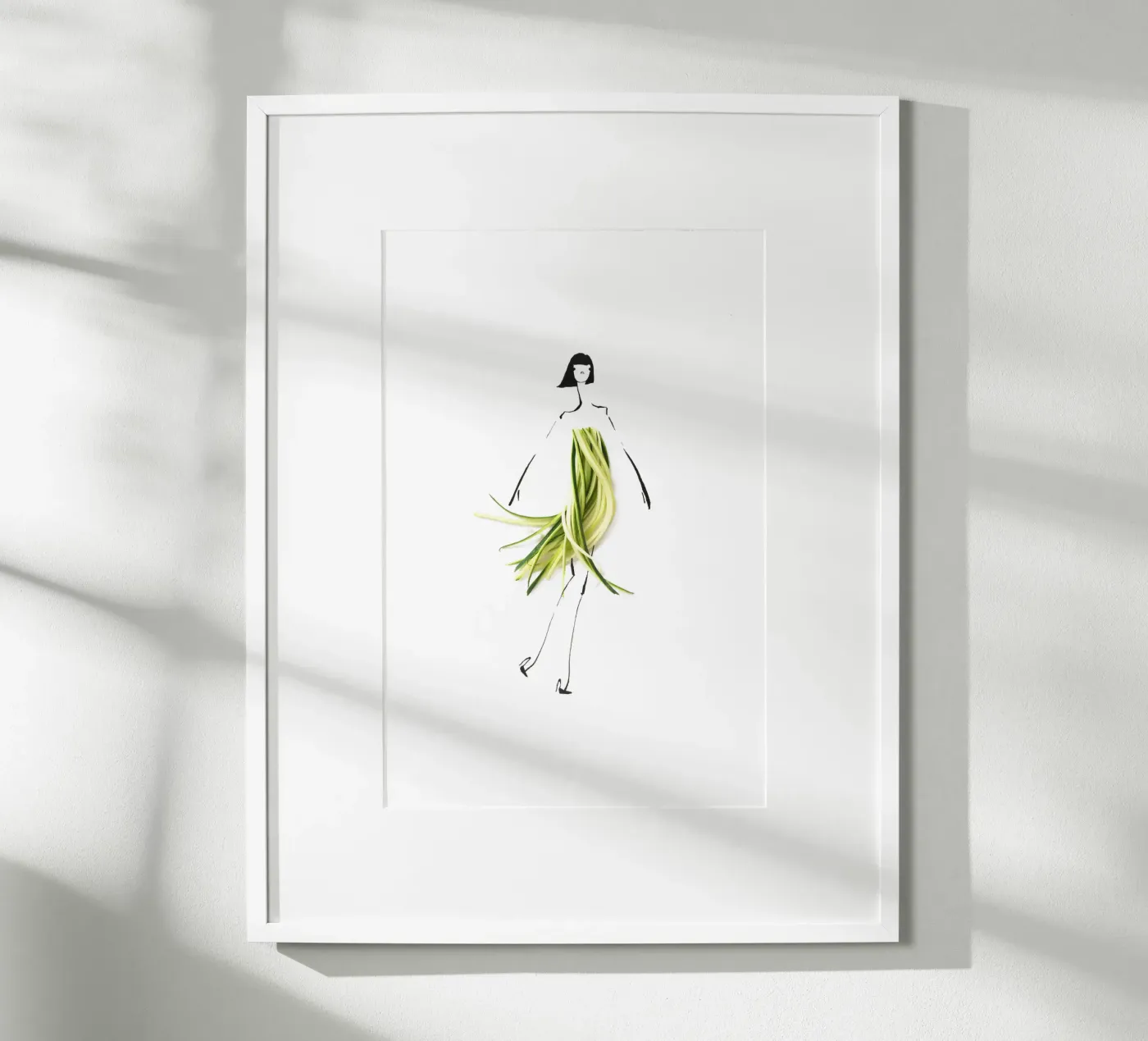 Zuccini poster van Gretchen Roehrs