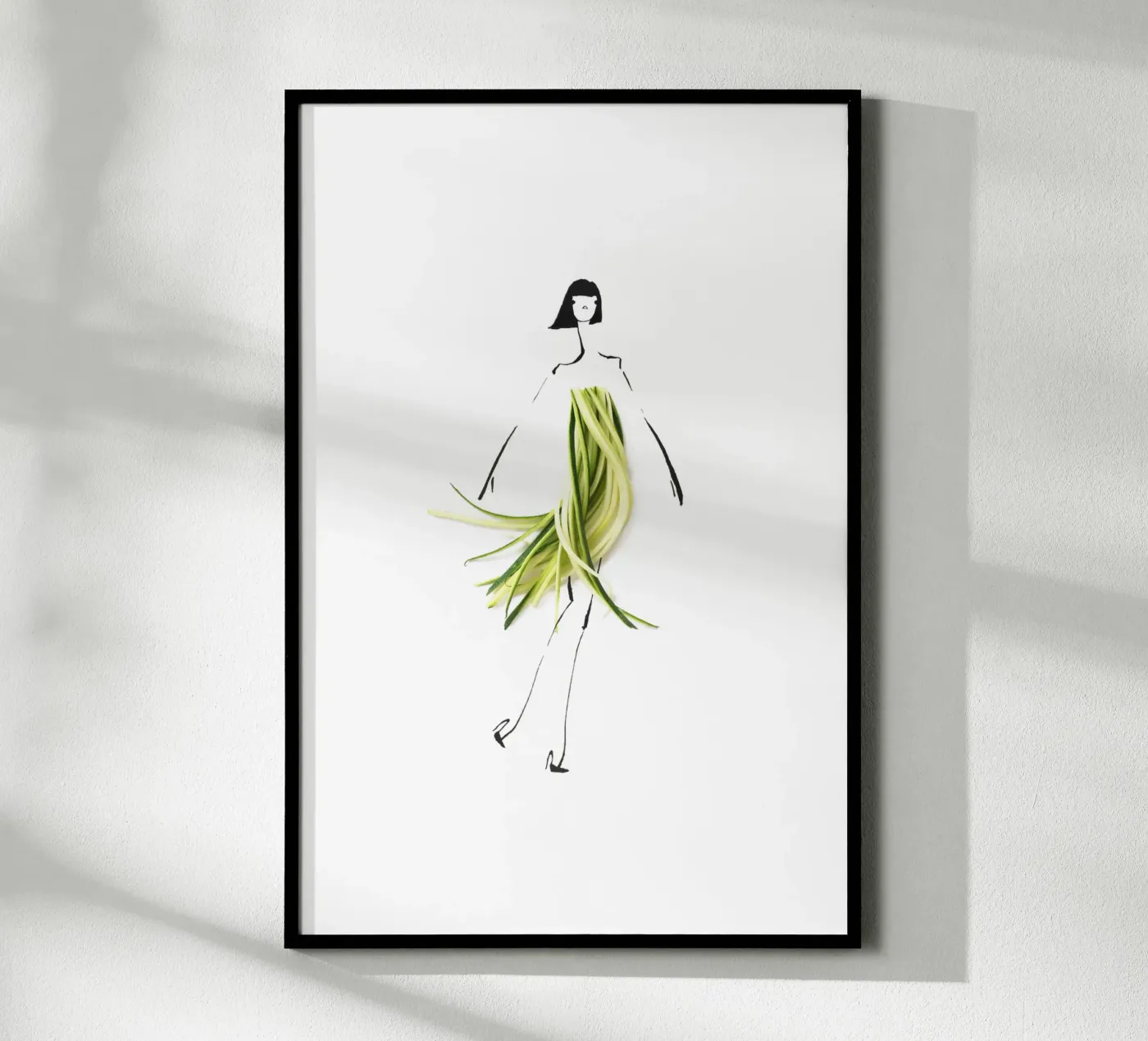 Zuccini poster van Gretchen Roehrs