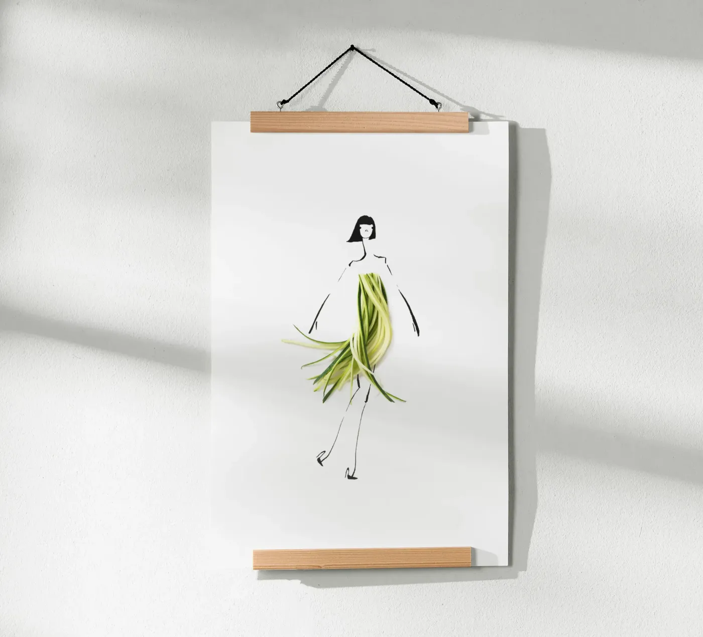 Zuccini poster van Gretchen Roehrs