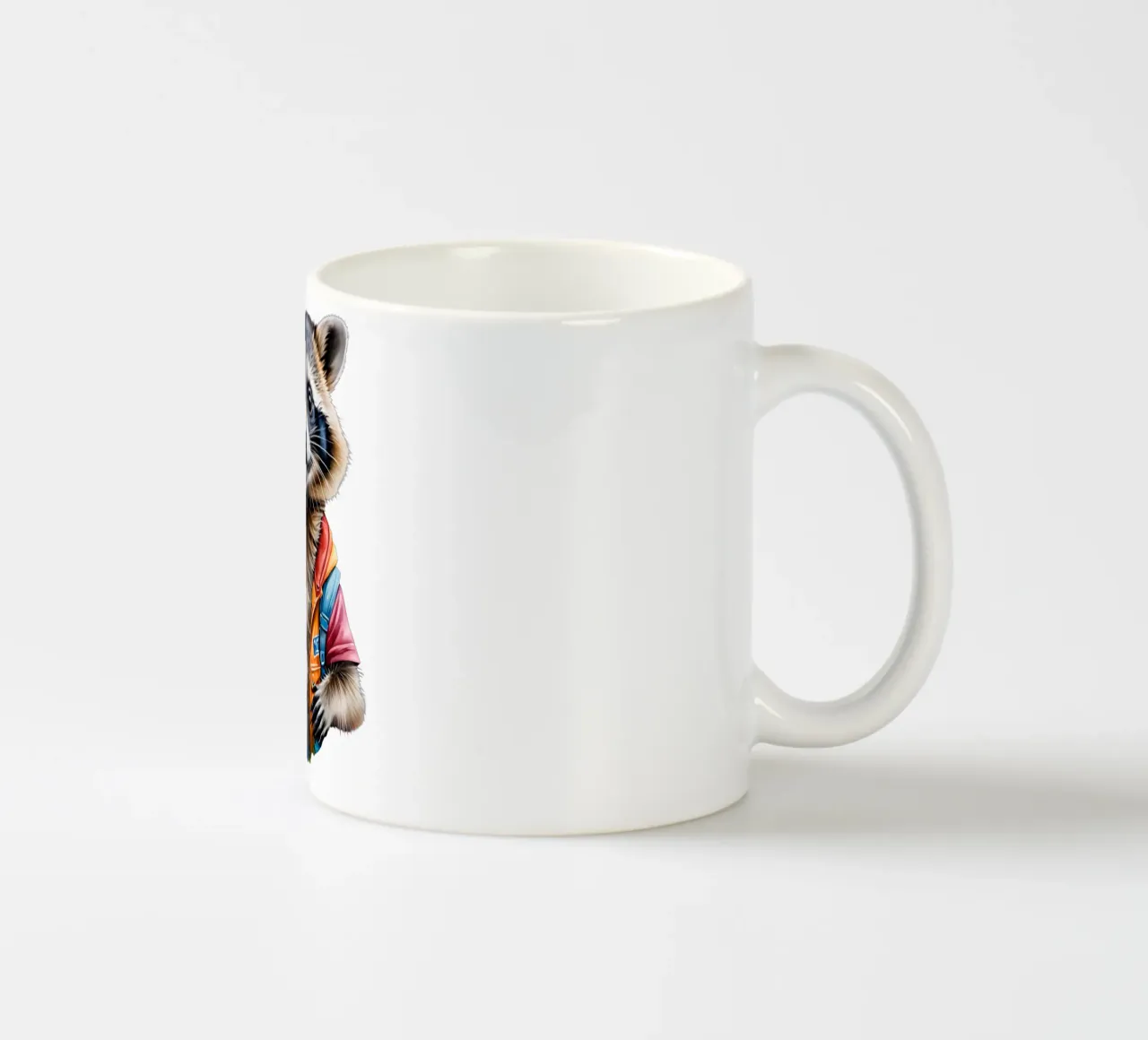 Procione felice tazza in ceramica da MakArena