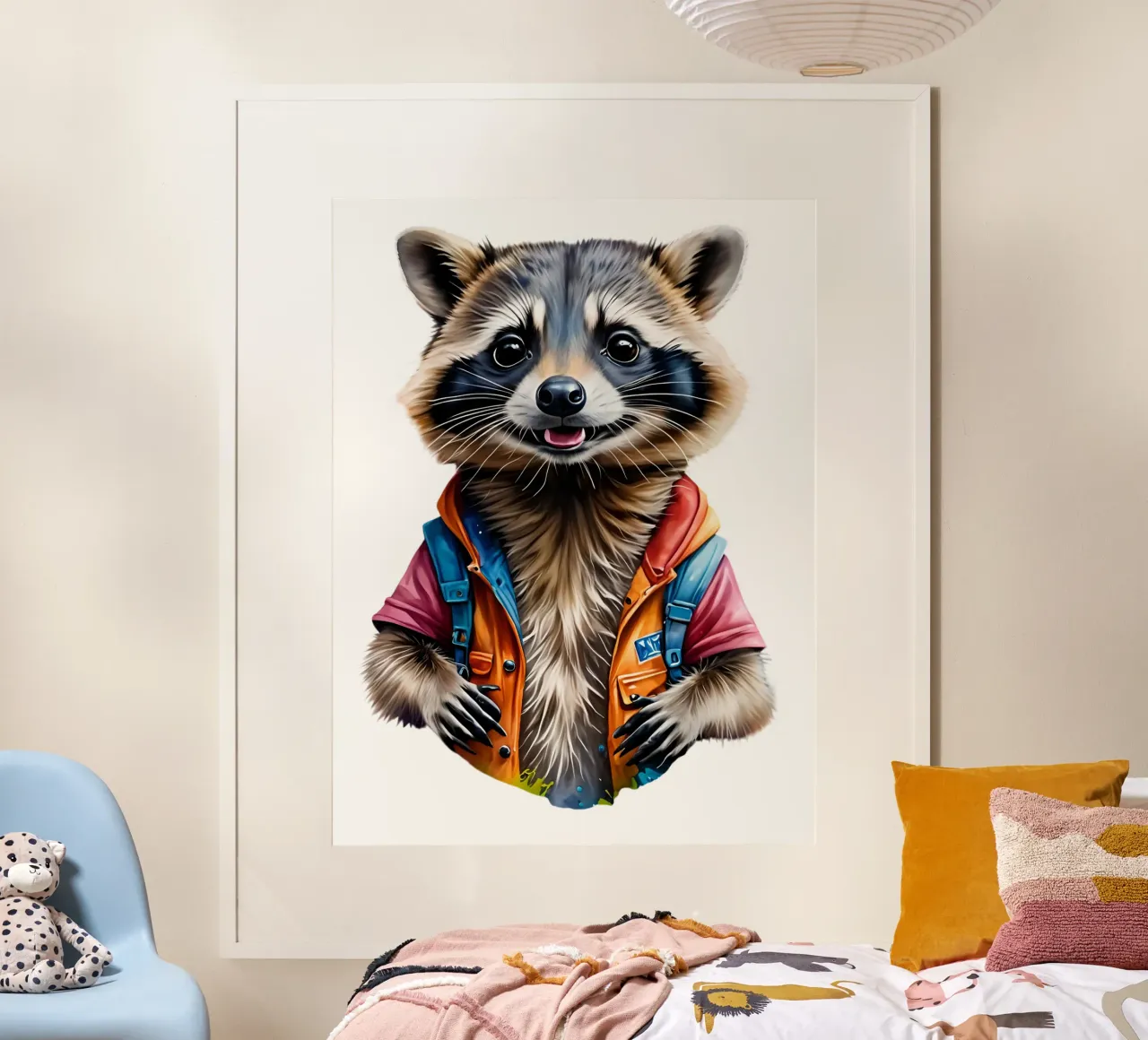 Procione felice poster da MakArena