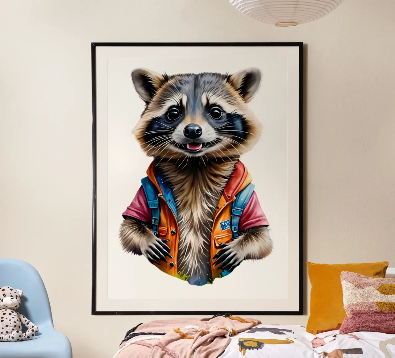 Procione felice poster da MakArena