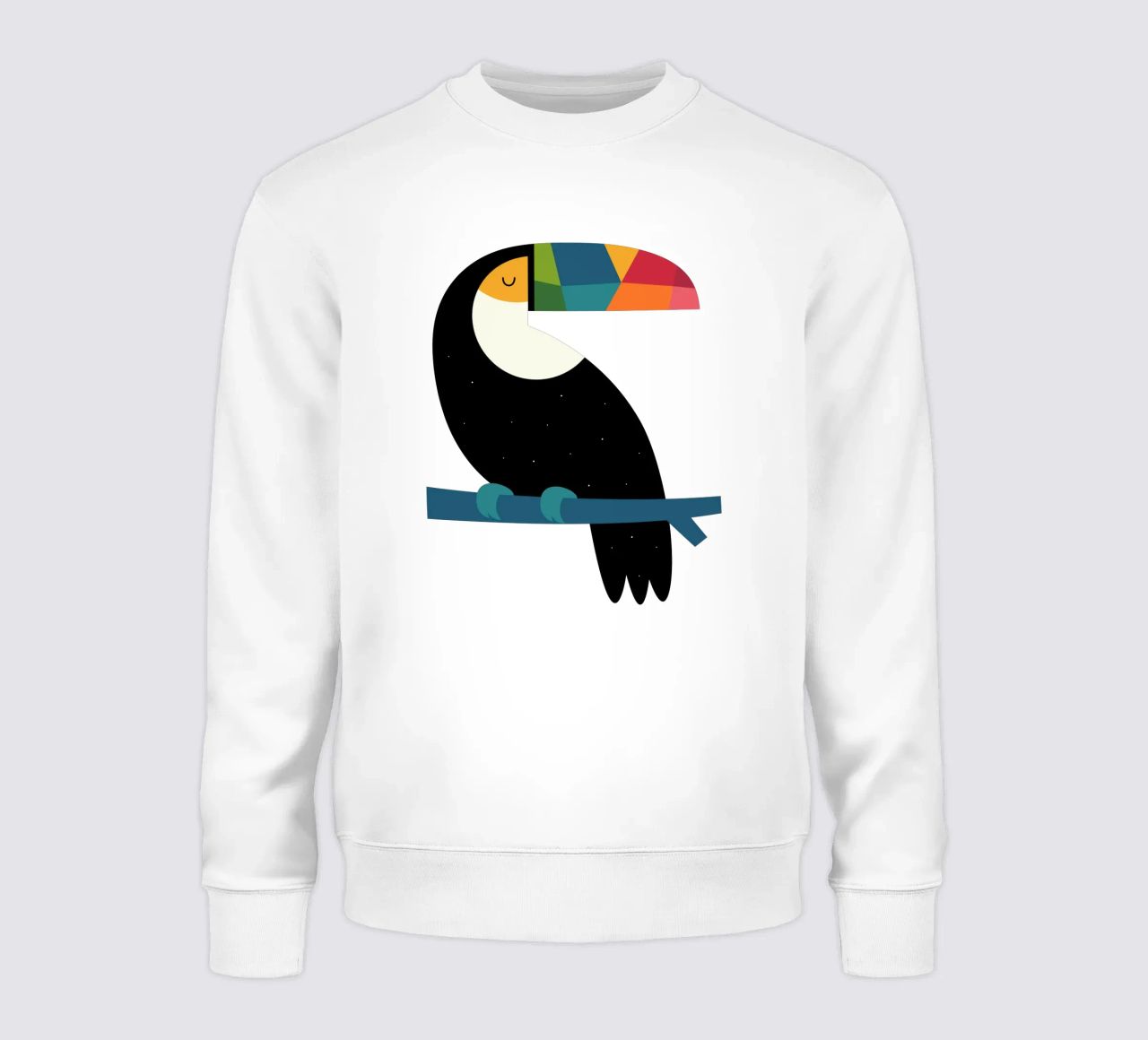Tucano arcobaleno felpa da Andy Westface