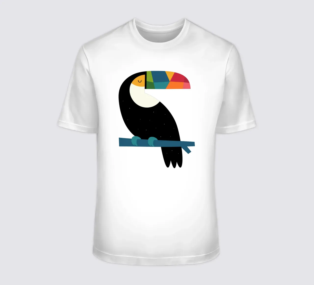 Tucano arcobaleno t-shirt da Andy Westface