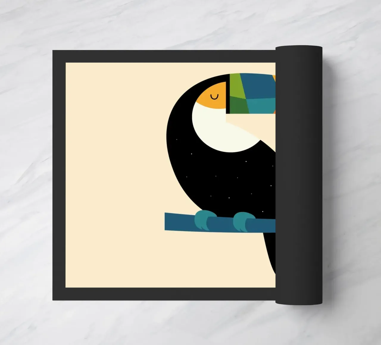 Tucano arcobaleno zerbino da Andy Westface