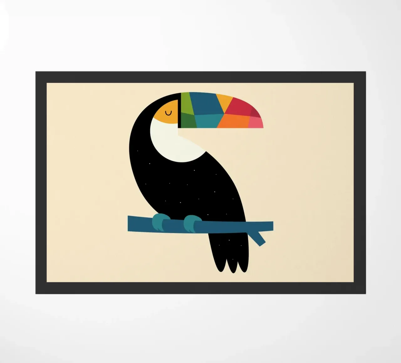Tucano arcobaleno zerbino da Andy Westface