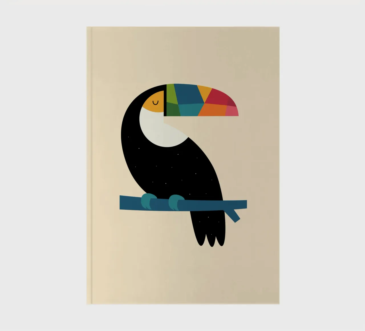 Rainbow Toucan notebook by Andy Westface