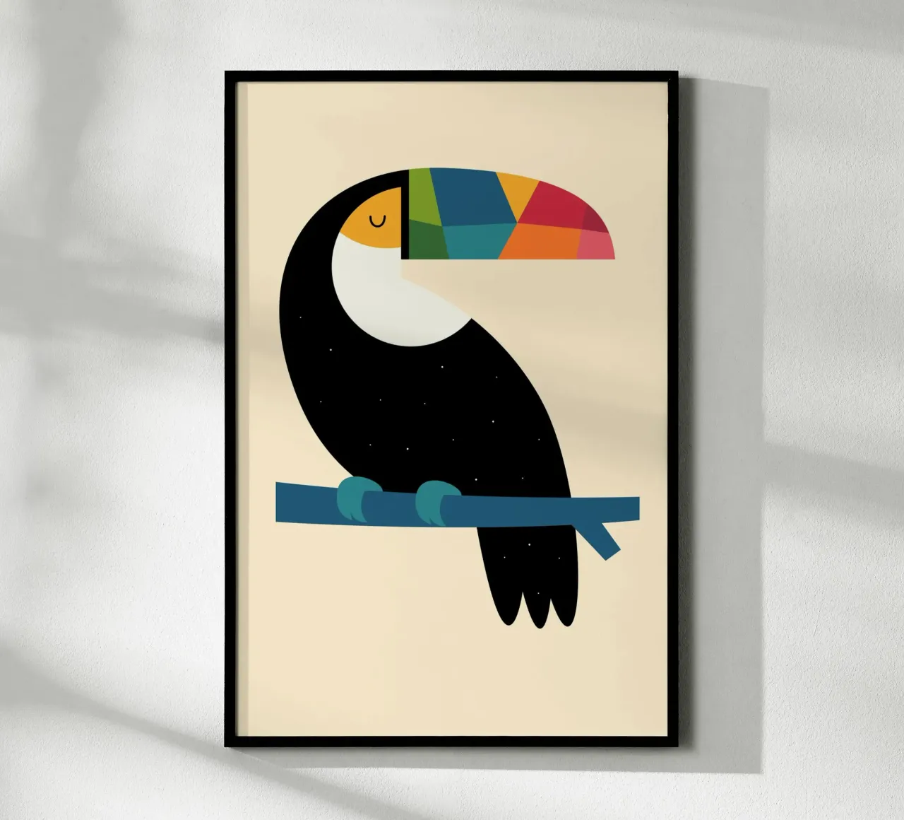 Regenbogentukan Poster von Andy Westface