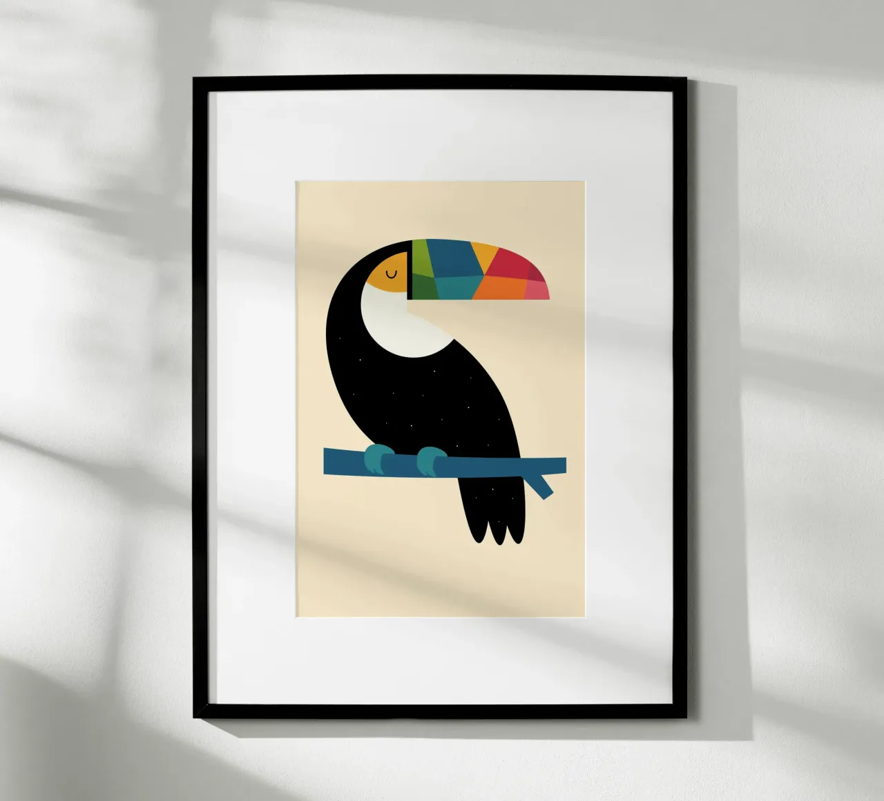 Regenbogentukan Poster von Andy Westface