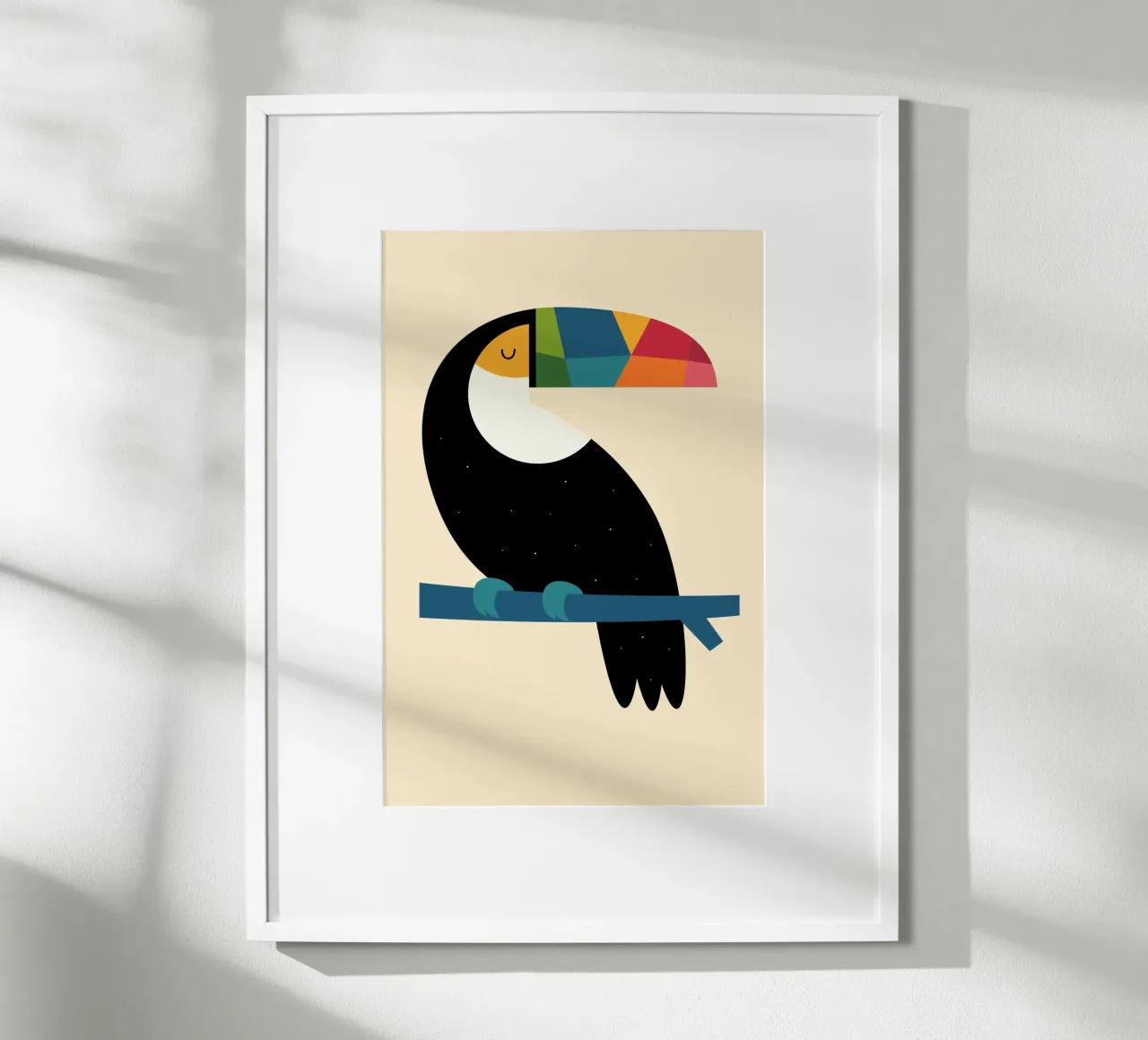 Regenbogentukan Poster von Andy Westface