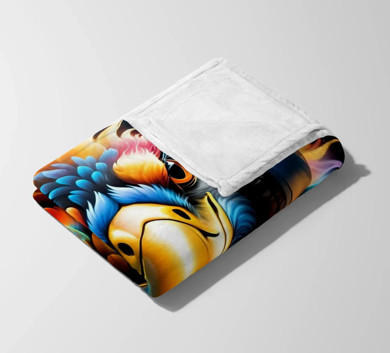 Phoenix in cuffia coperta in pile da MakArena