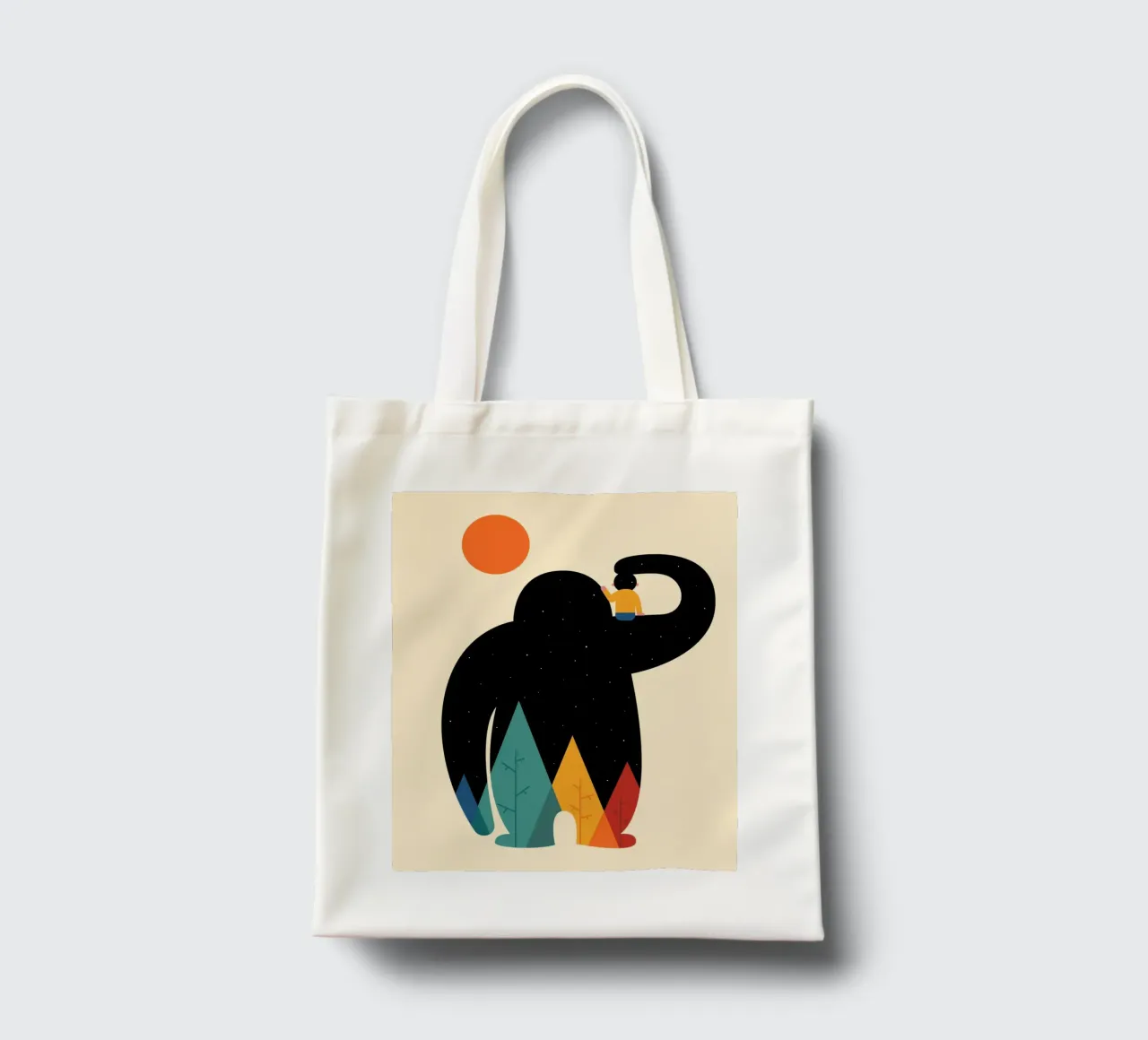 Pa Pa borsa in juta da Andy Westface