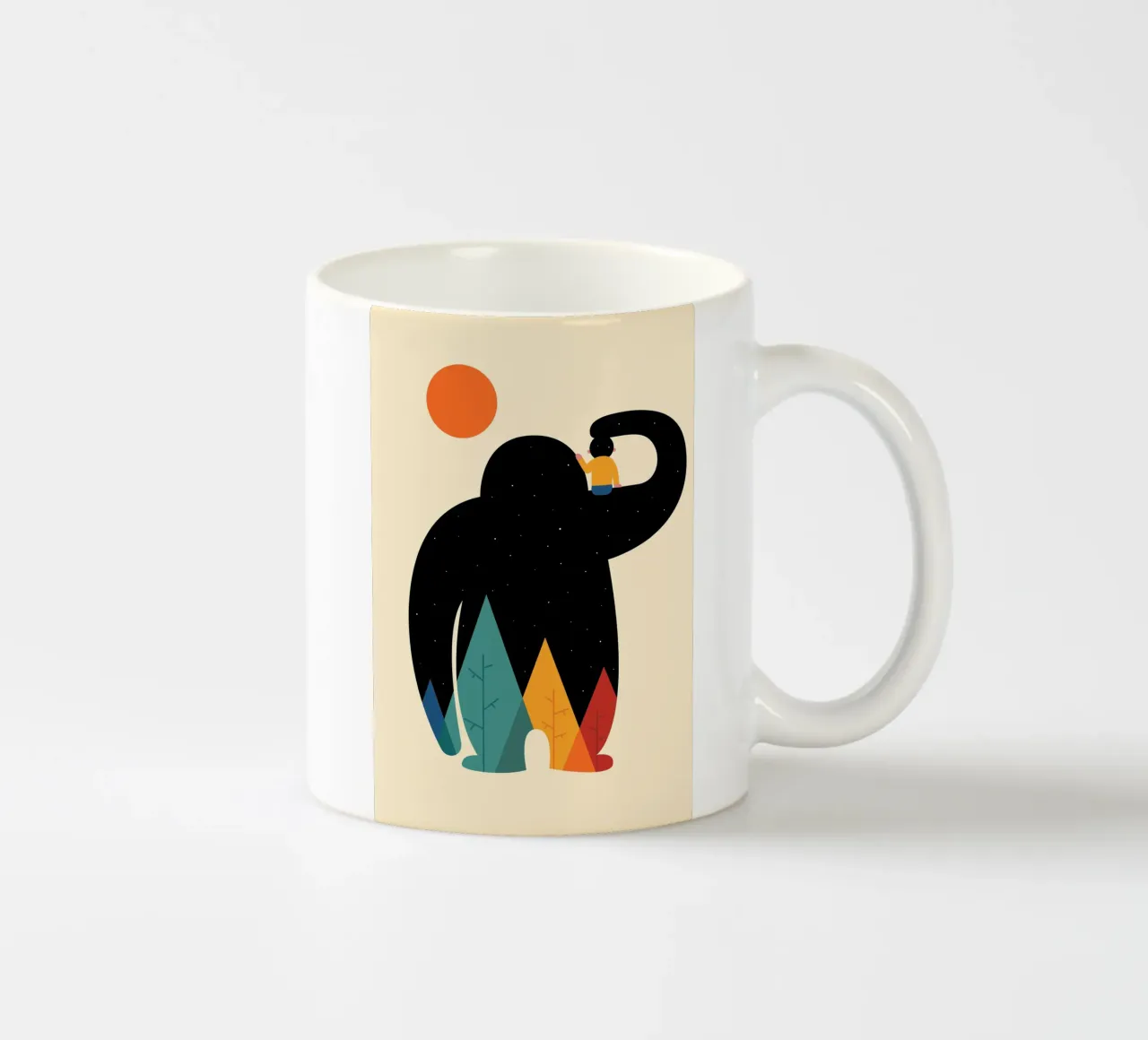 Pa Pa tazza in ceramica da Andy Westface