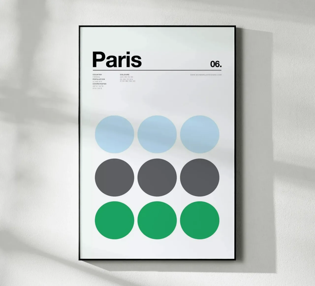 Paris acryl van Nick Barclay