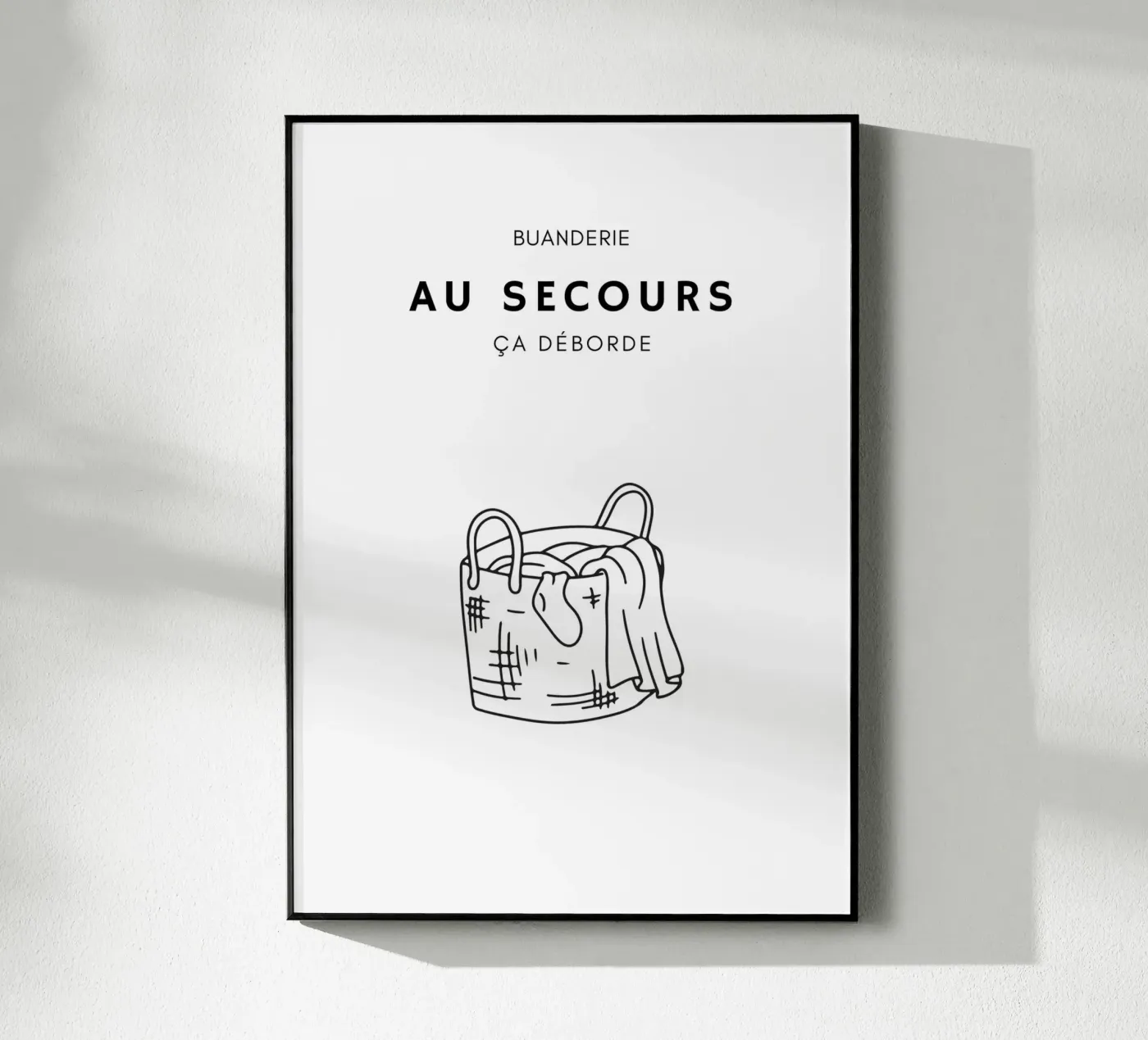 Ça déborde ! Acryl-Glas von Idées & Création