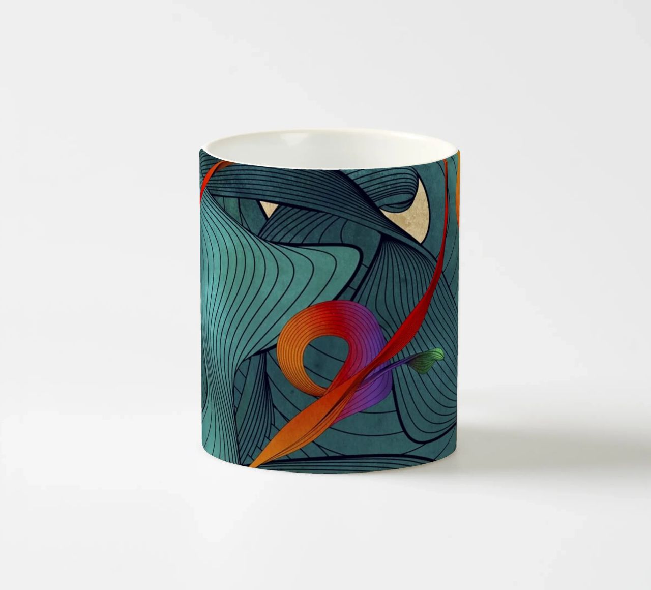 Phyt tazza in ceramica da Angelo Cerantola