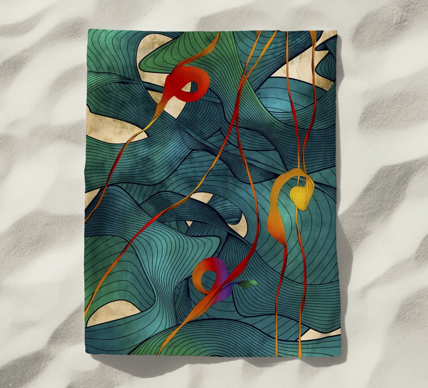 Phyt serviette de plage de Angelo Cerantola