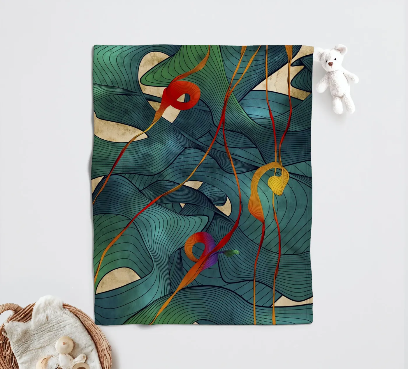 Phyt fleece blanket by Angelo Cerantola