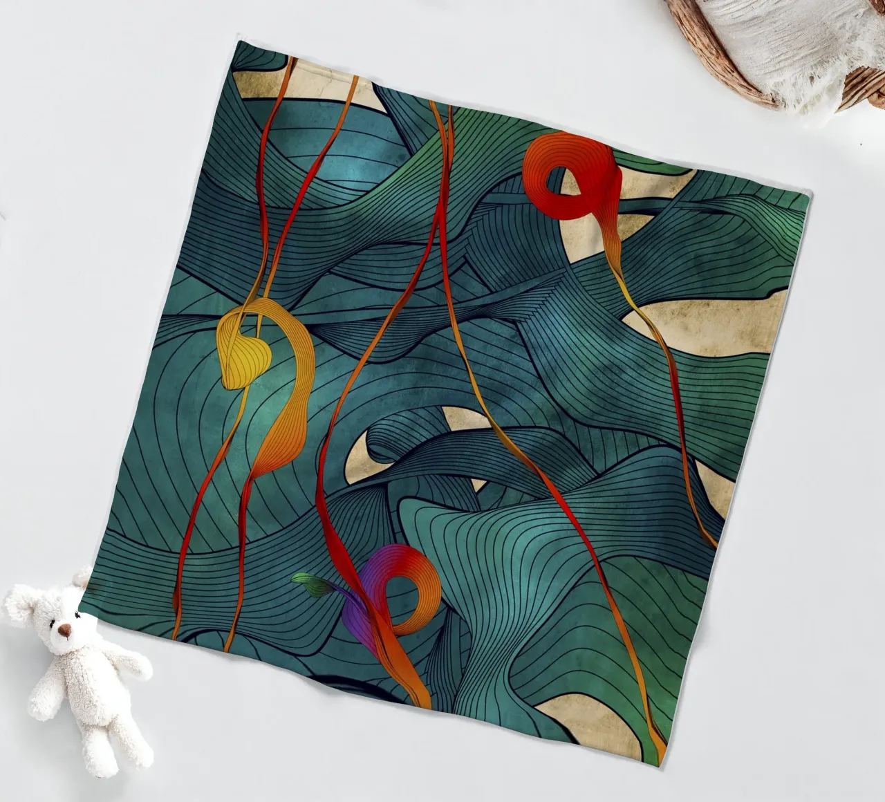 Phyt fleecedeken van Angelo Cerantola