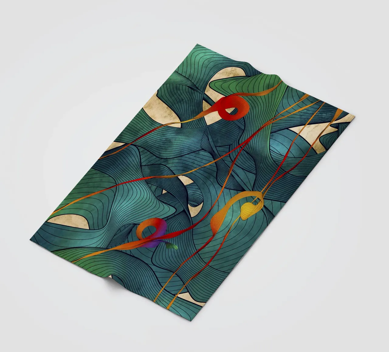 Phyt fleecedeken van Angelo Cerantola