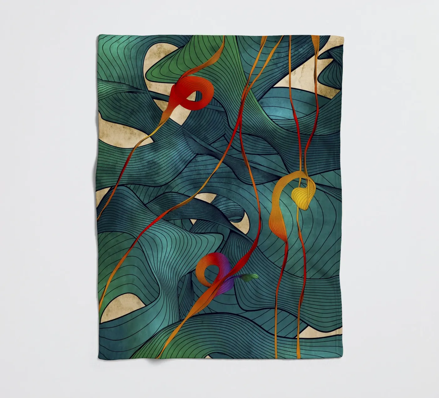 Phyt fleece blanket by Angelo Cerantola