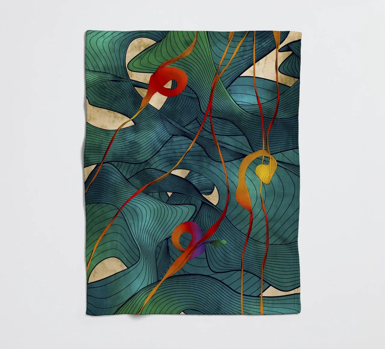 Phyt fleecedeken van Angelo Cerantola