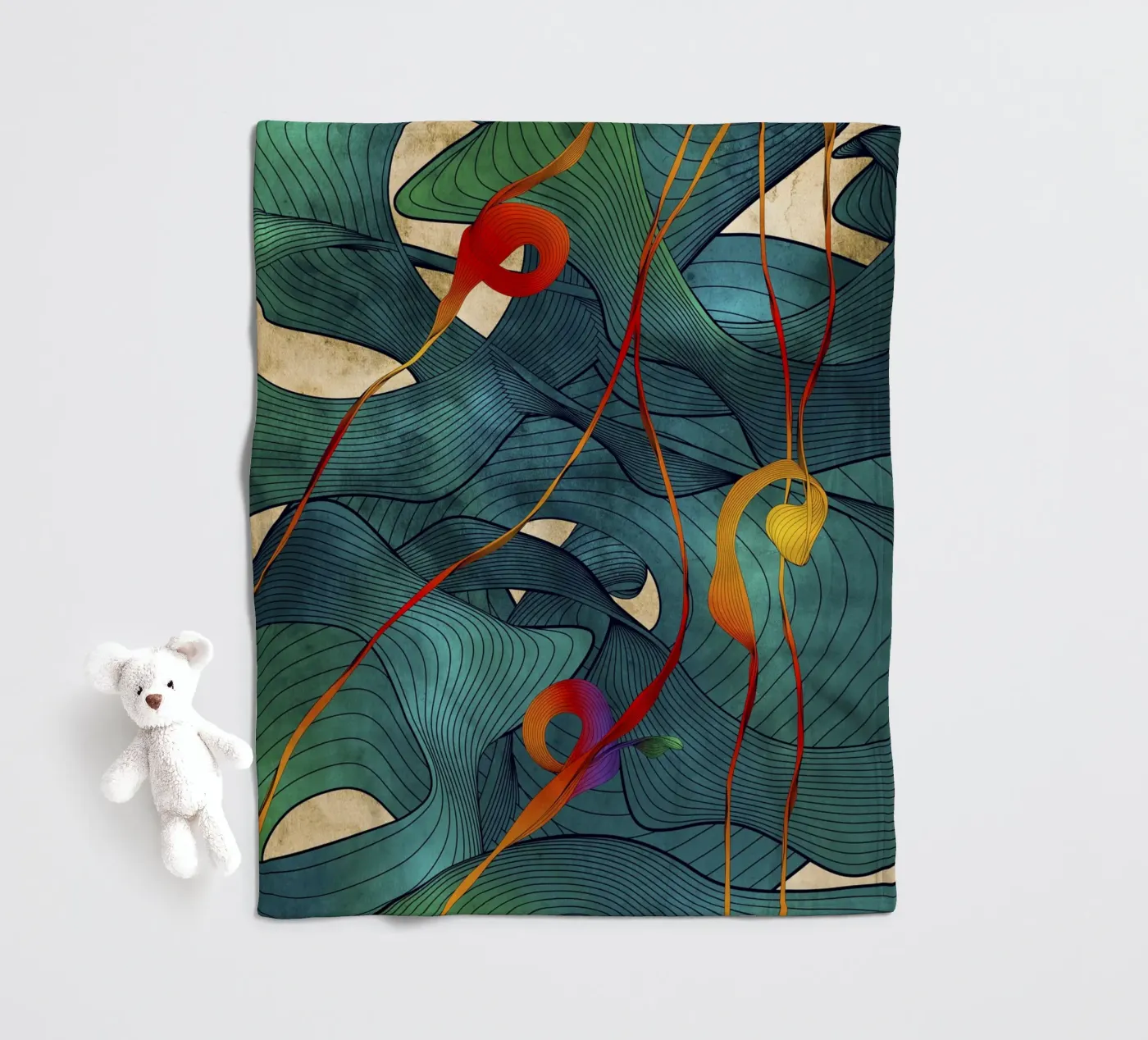 Phyt fleece blanket by Angelo Cerantola
