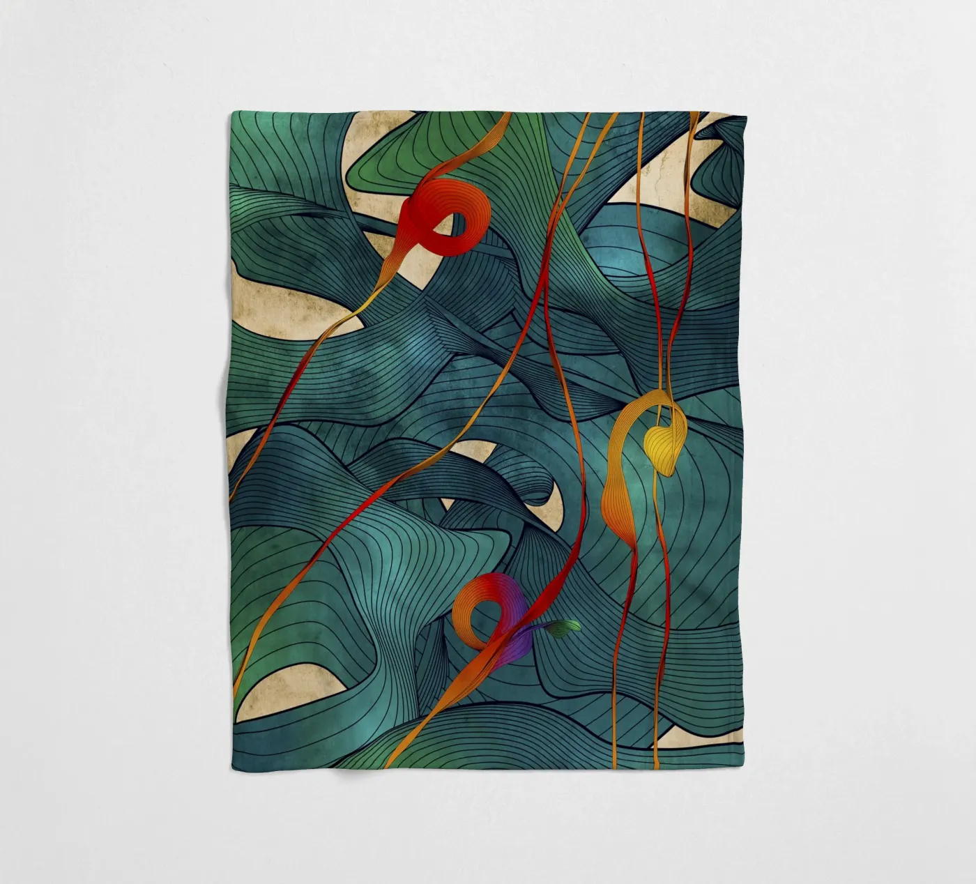 Phyt fleece blanket by Angelo Cerantola