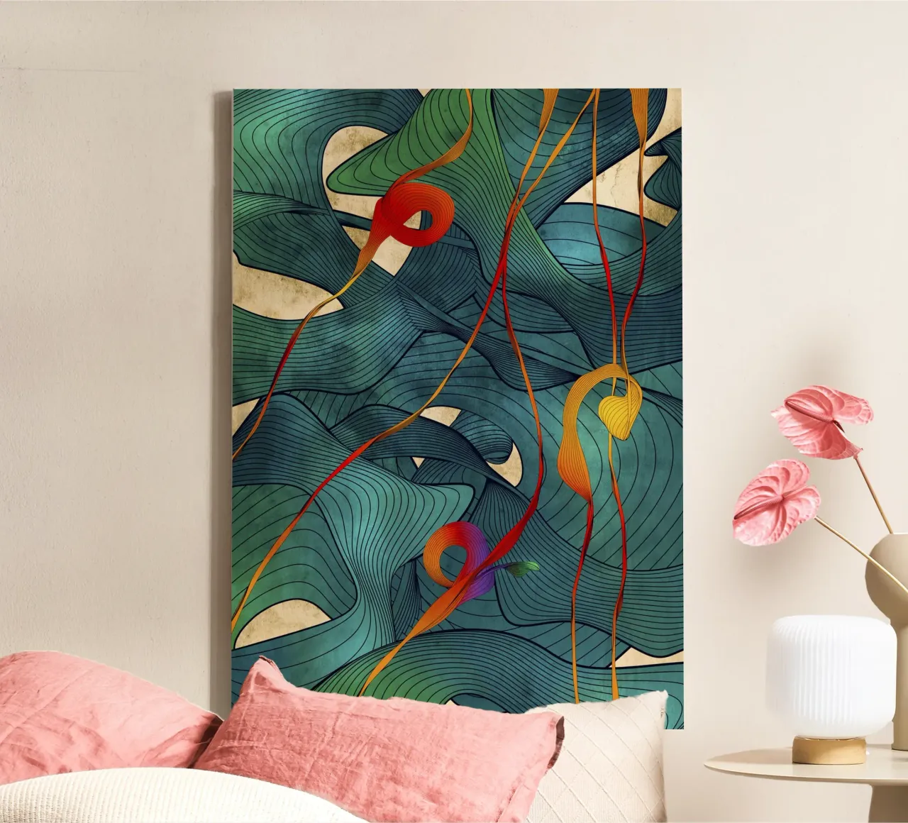 Phyt canvas van Angelo Cerantola