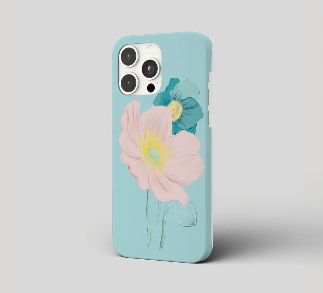 Pastel Wildflower Print for Spring Vibes cover iphone da janine.aigner.work