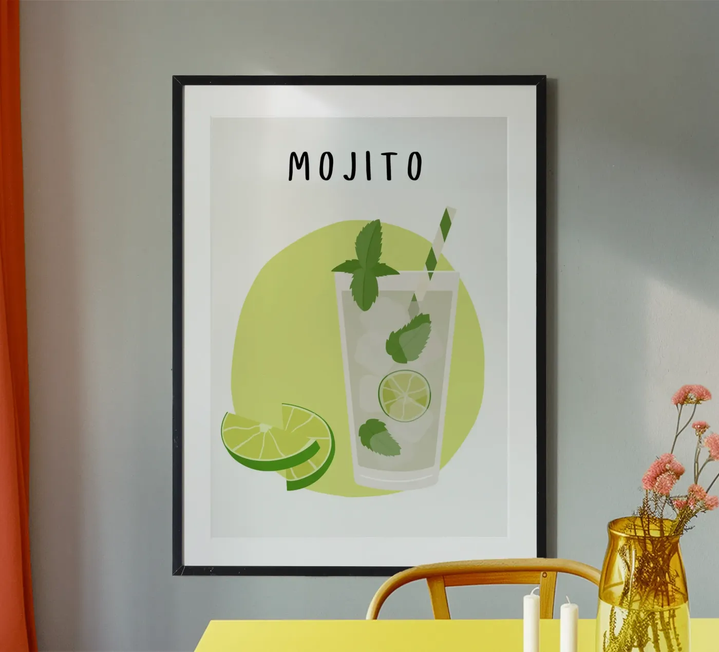 Mojito Poster von Idées & Création