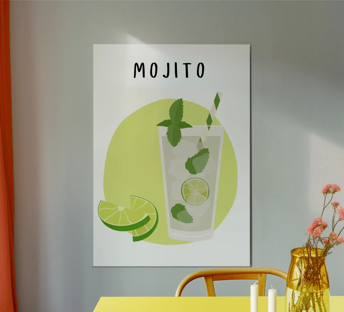 Mojito Poster von Idées & Création