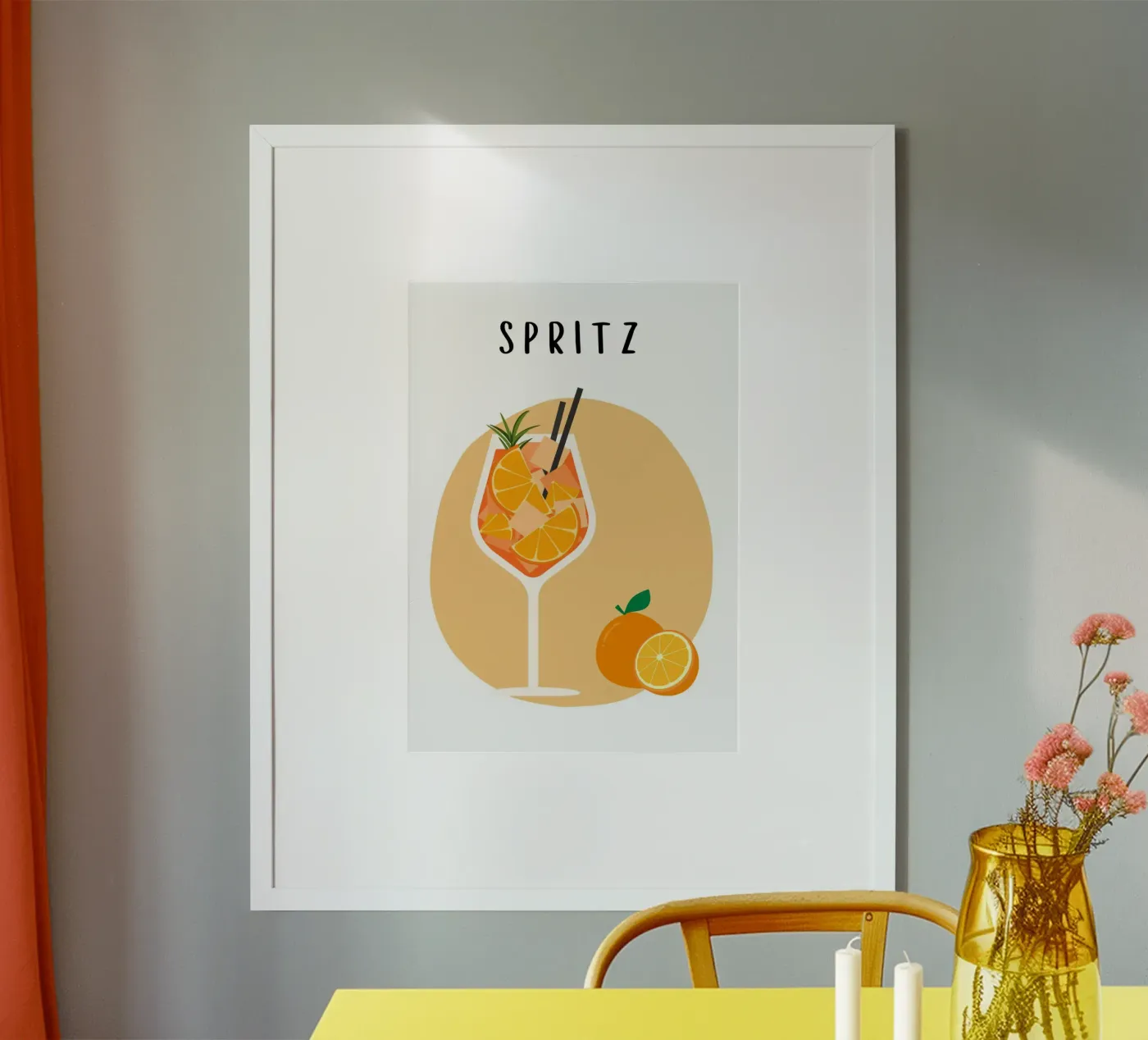 Spritz poster van Idées & Création
