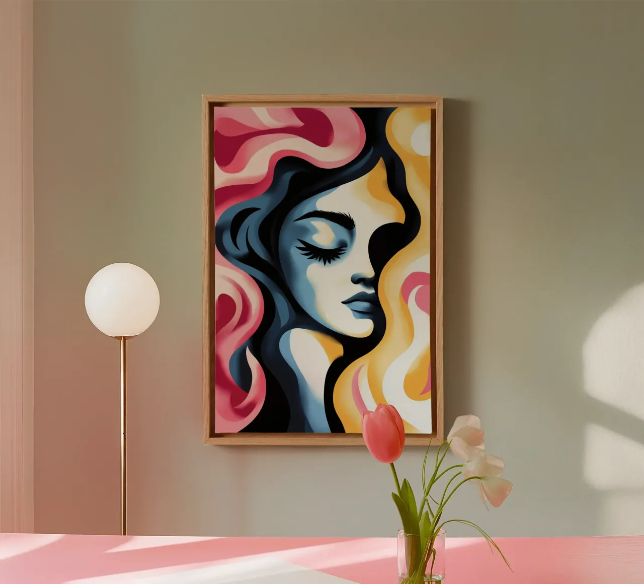 Träume in Farben Leinwand von melipo-art