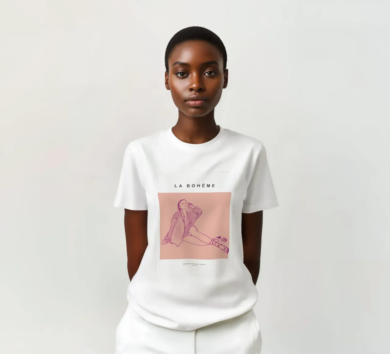 The Human Line No 27 t-shirt da treechild