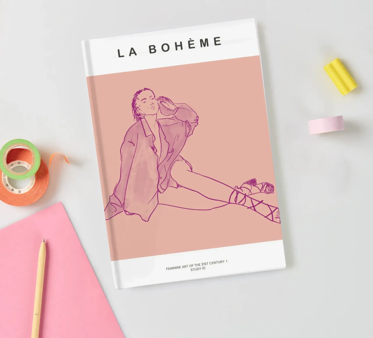 The Human Line No 27 notebook by treechild