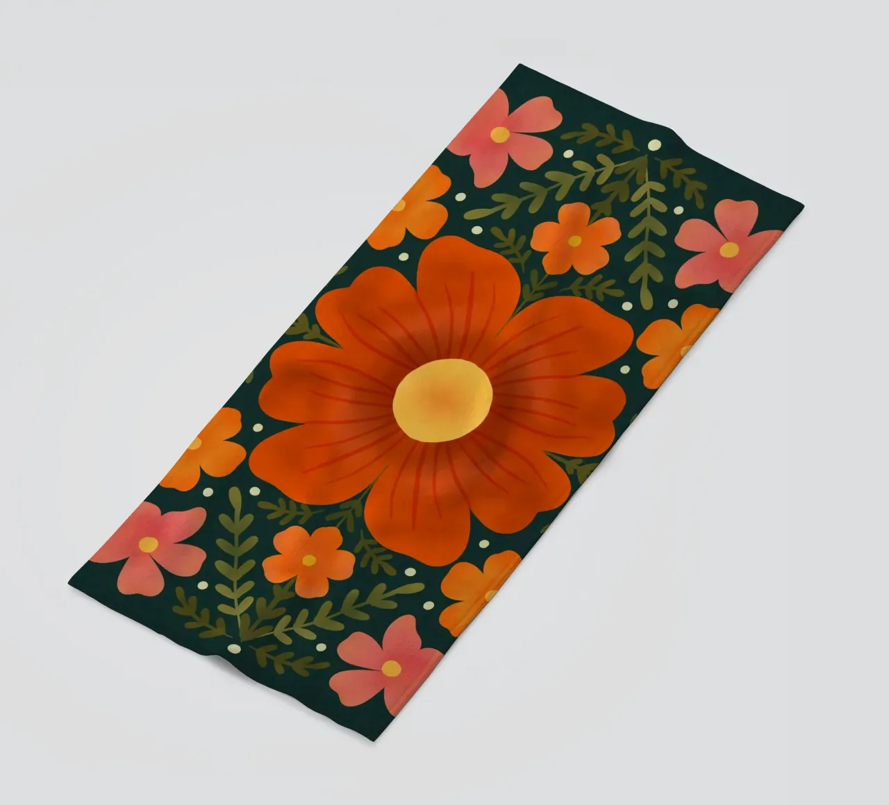 Fiori d'arancio telo mare da Wackapacka