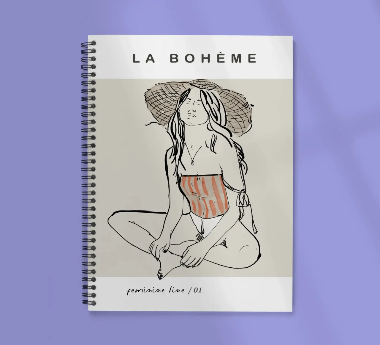 The Human Line No 25 spiral notebook by treechild