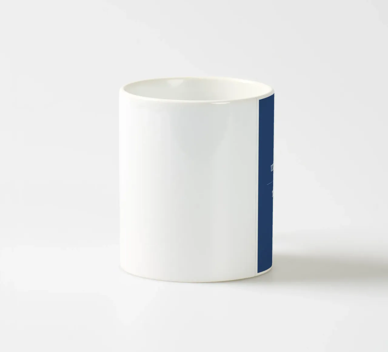 Viens on s'aime (Bleu) tazza in ceramica da Idées & Création