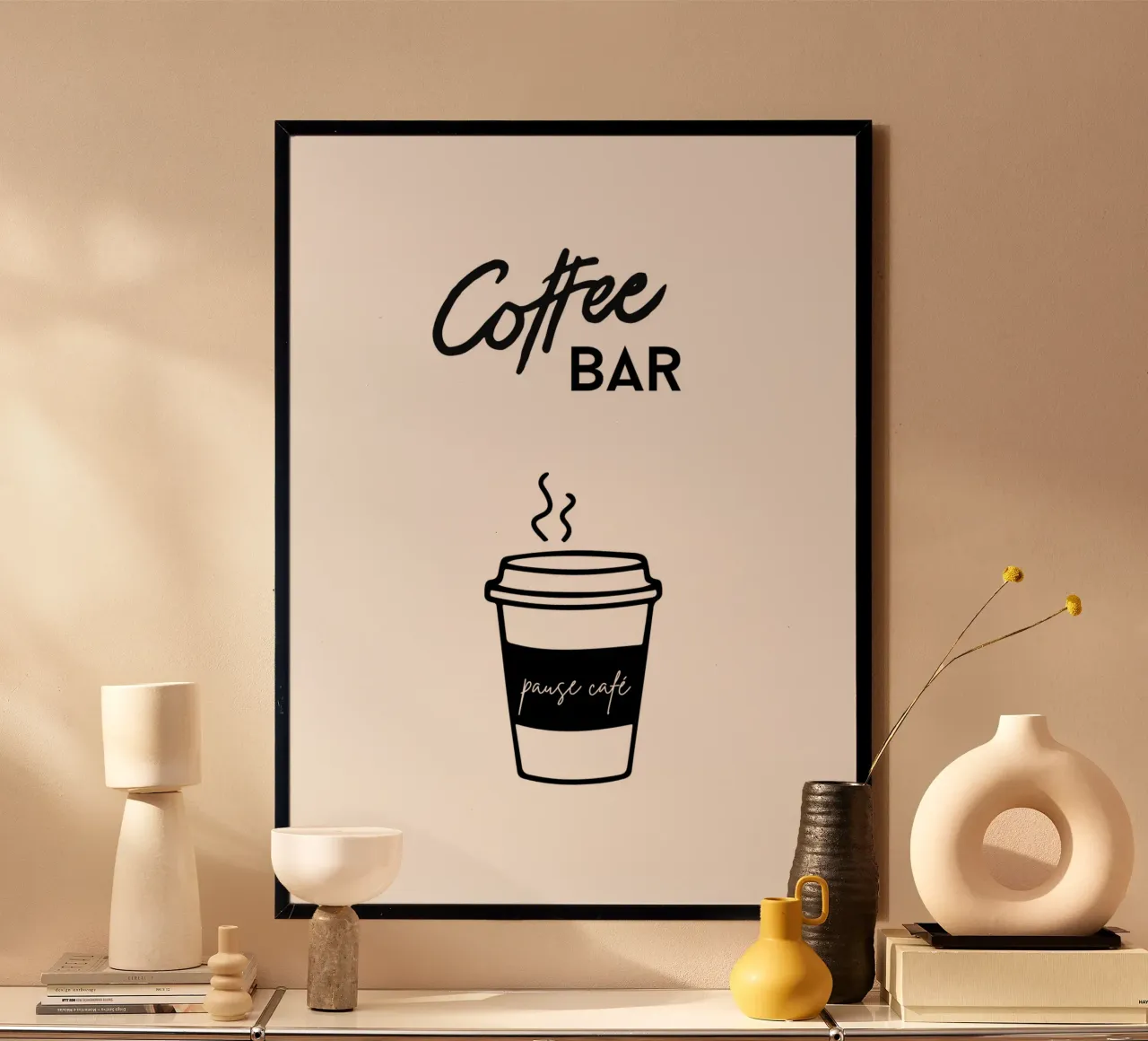 Coffee Bar poster da Idées & Création