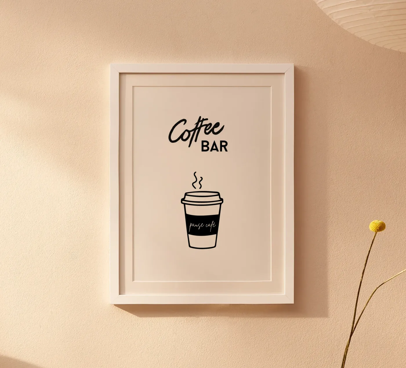 Coffee Bar poster da Idées & Création