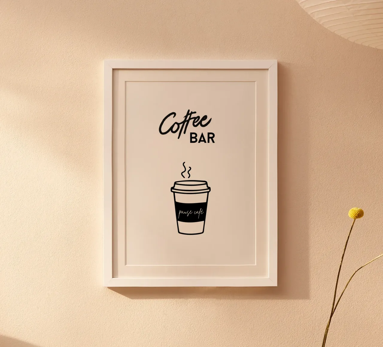 Coffee Bar poster da Idées & Création